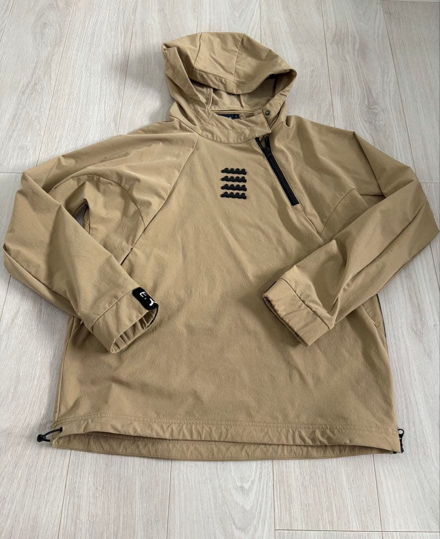 muta MARINE ムータマリン フーディーストレッチナイロンプルオーバー