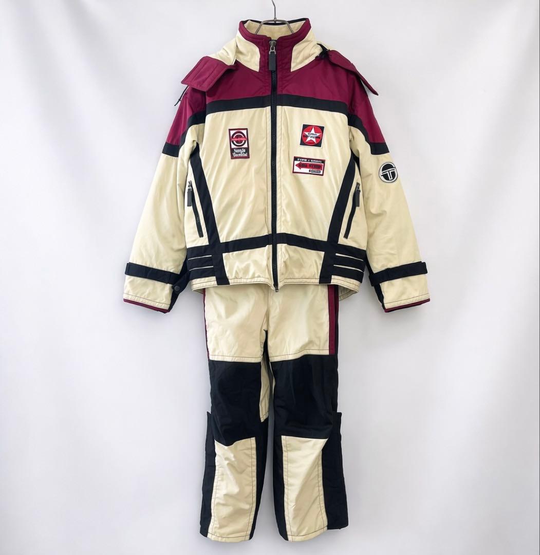 Sergio Tacchini スキーウェア 裏ボア vintage 上下セット