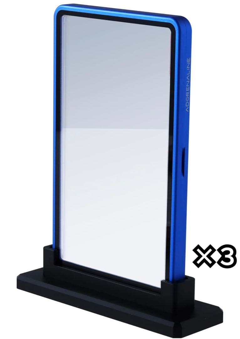 PSA 鑑定品 保護ケース ブルー×3set +専用スタンド×3set