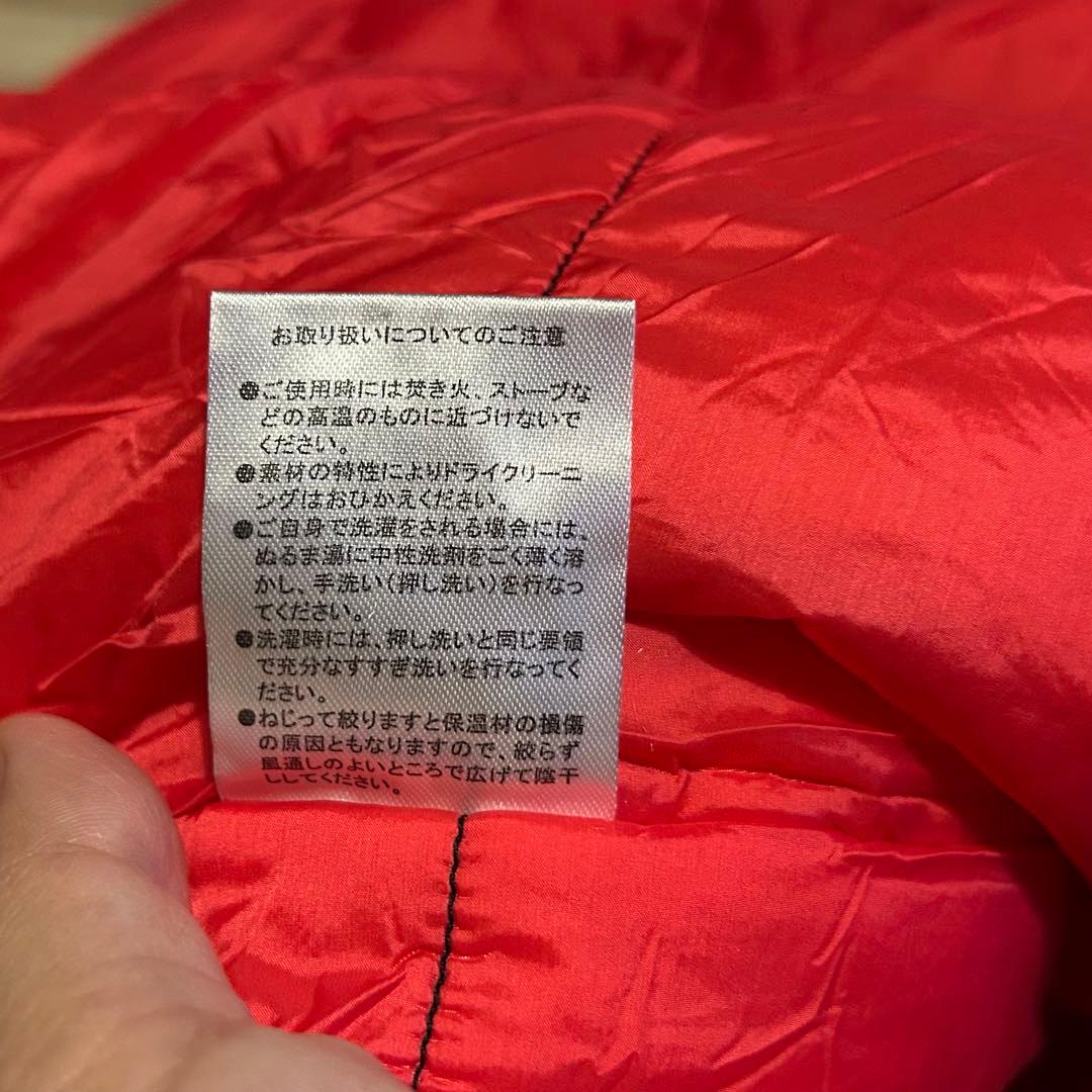 NANGAナンガシュラフ　寝袋 アルピニスト600 赤黒