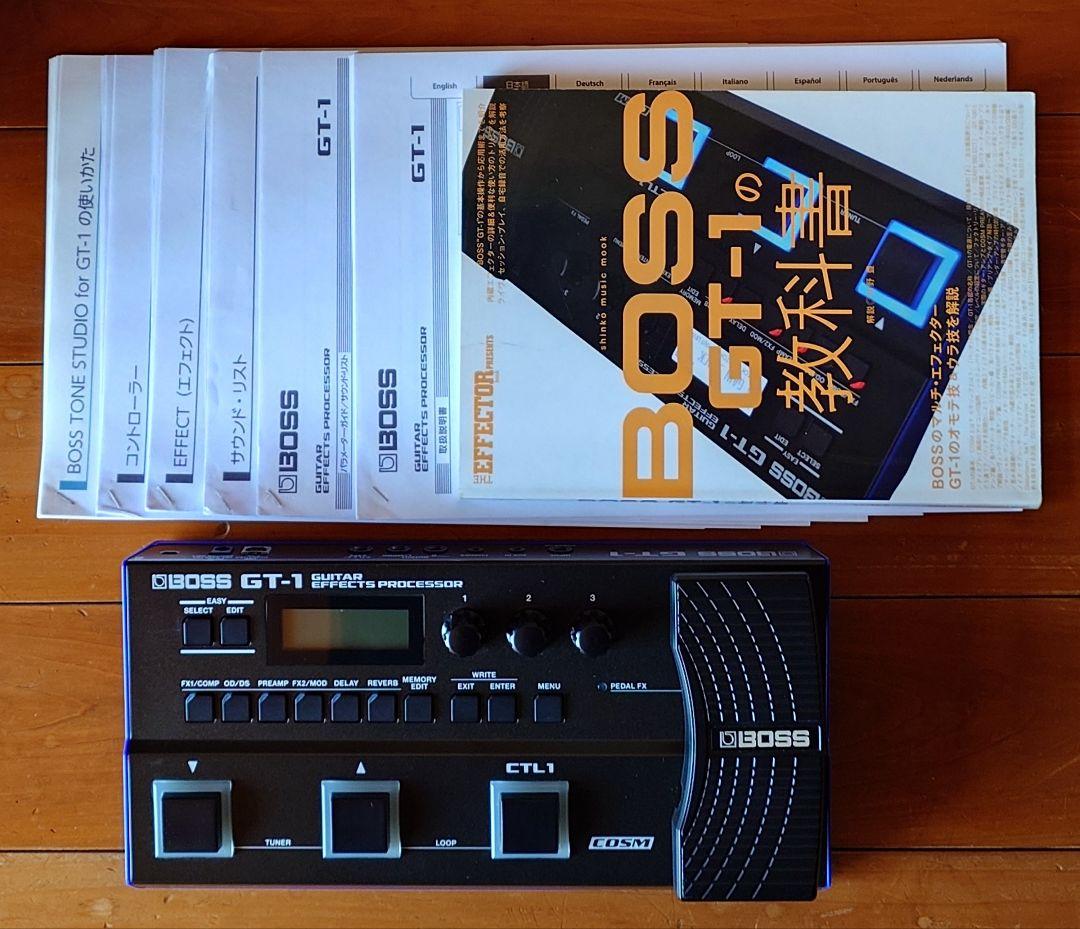 BOSS マルチエフェクター GT-1 教科書他付
