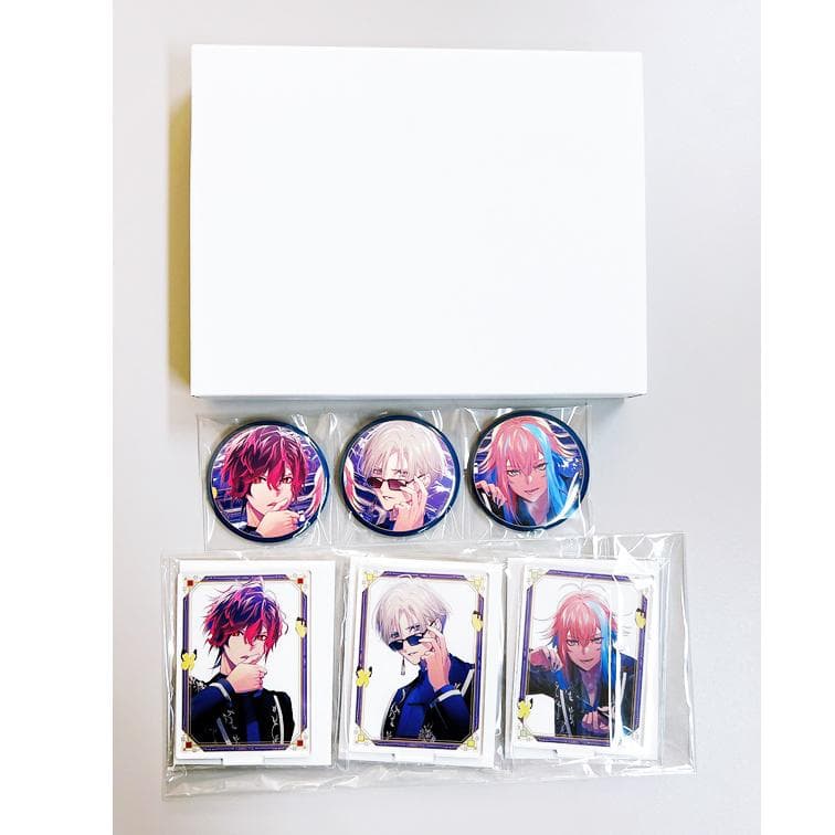 アンロジカル ブロッコリー 特典 缶バッジ アクリルスタンド パネル