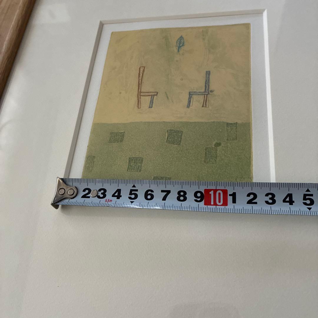 岡田まりゑ　happiness 銅版画