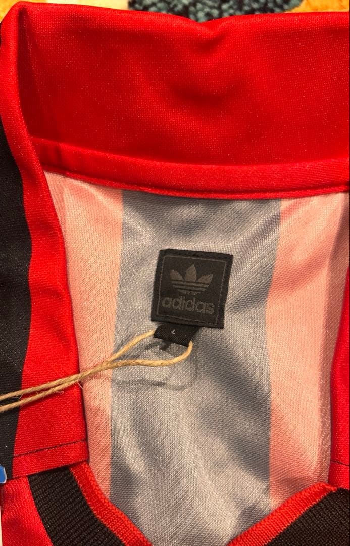 アディダス製ACミラン1992-93ホームユニフォーム デッドストック バレージ