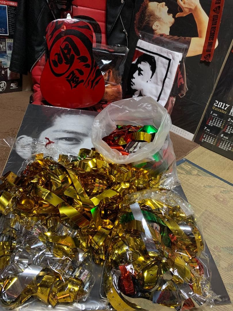 清木場俊介 ライブ 金 銀 赤 緑 テープ