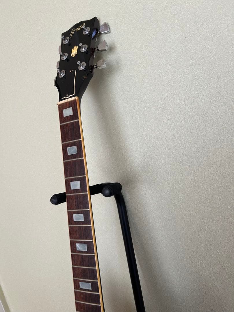 GRECO SGタイプ エレキギター ワインレッド　ソフトケース付き