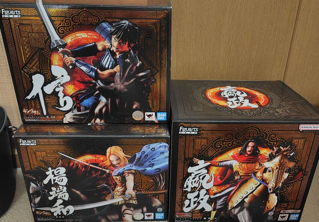 キングダム　フィギュアーツZERO　3体