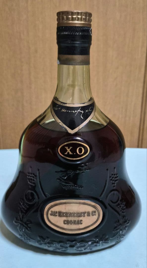 【未開栓】ヘネシー X.O 金キャップ グリーンボトル 700ml JA'S表記