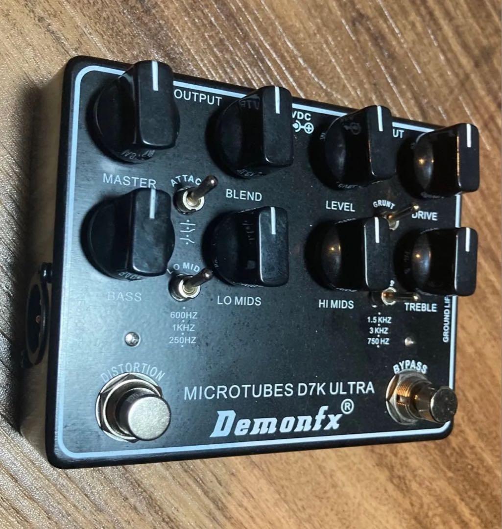 Demonfx MICROTUBES D7K ULTRA ベースエフェクター