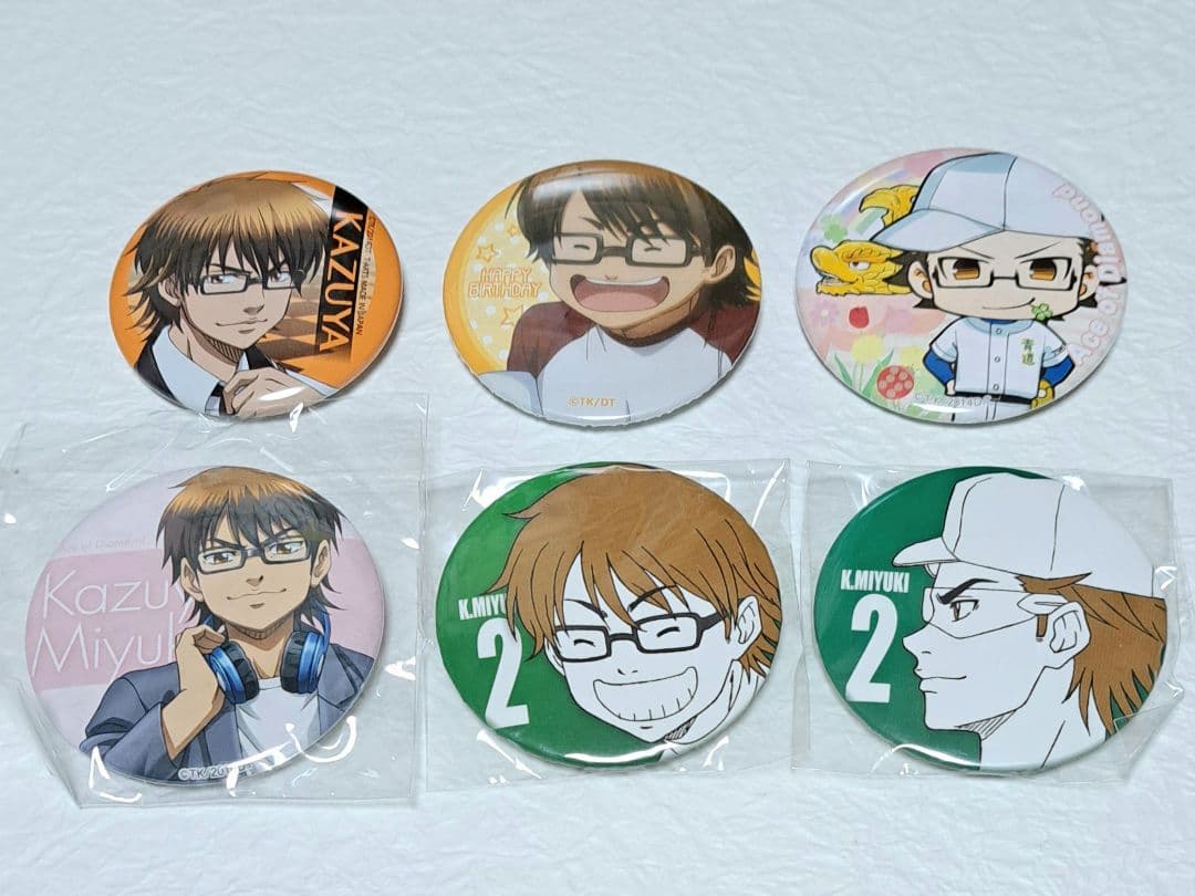 ダイヤのA 缶バッジ セット 御幸