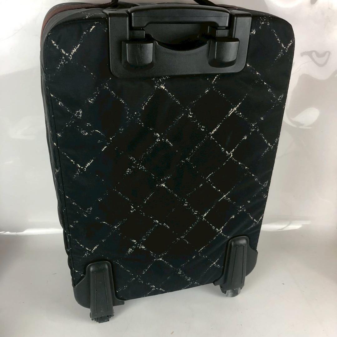 CHANEL シャネル トラベルライン キャリーケース キルティング ブラック