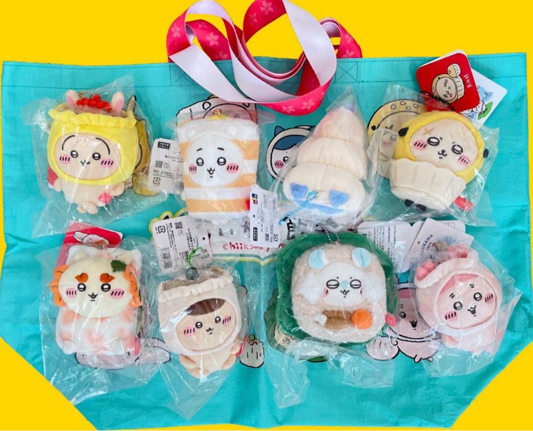 ちいかわ 飲茶 香港限定マスコット 全8種セット