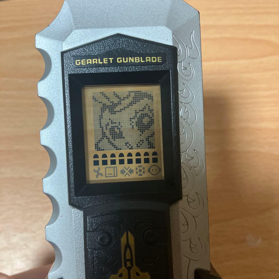 【動作確認済】 トレジャーガウスト ギアレット ガンブレード シルバー 希少