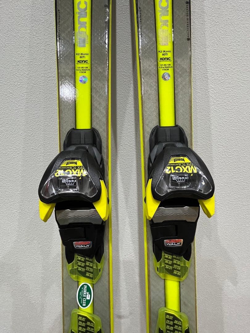 【ま】K2 Ikonic 80 Ti スキー板