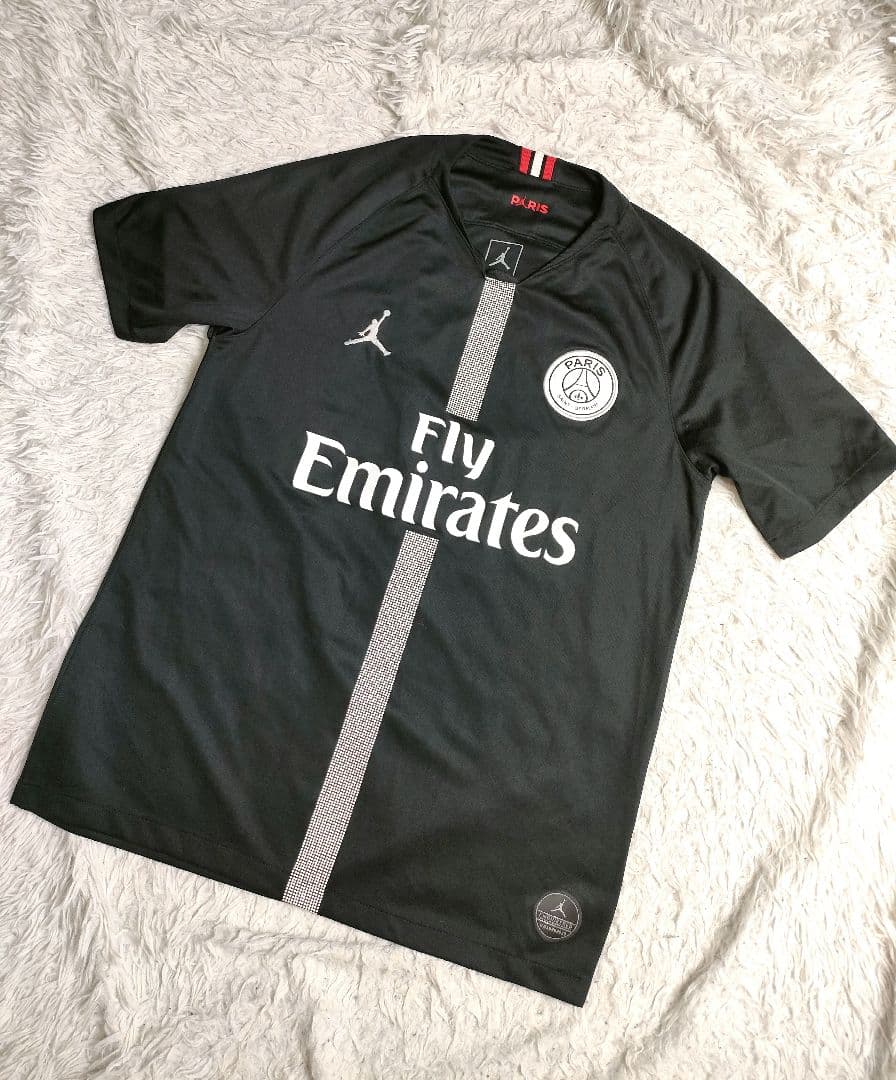 Jordan パリ・サンジェルマン ユニフォームブラック　サイズ　M
