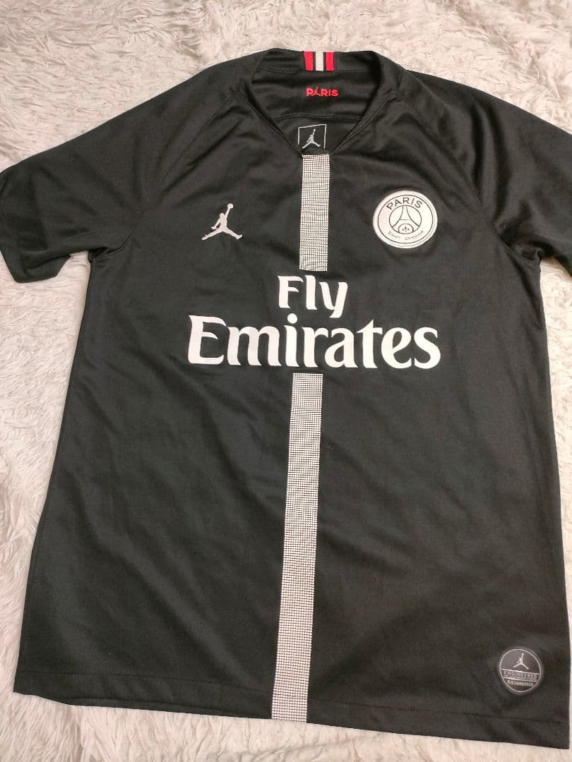 Jordan パリ・サンジェルマン ユニフォームブラック　サイズ　M