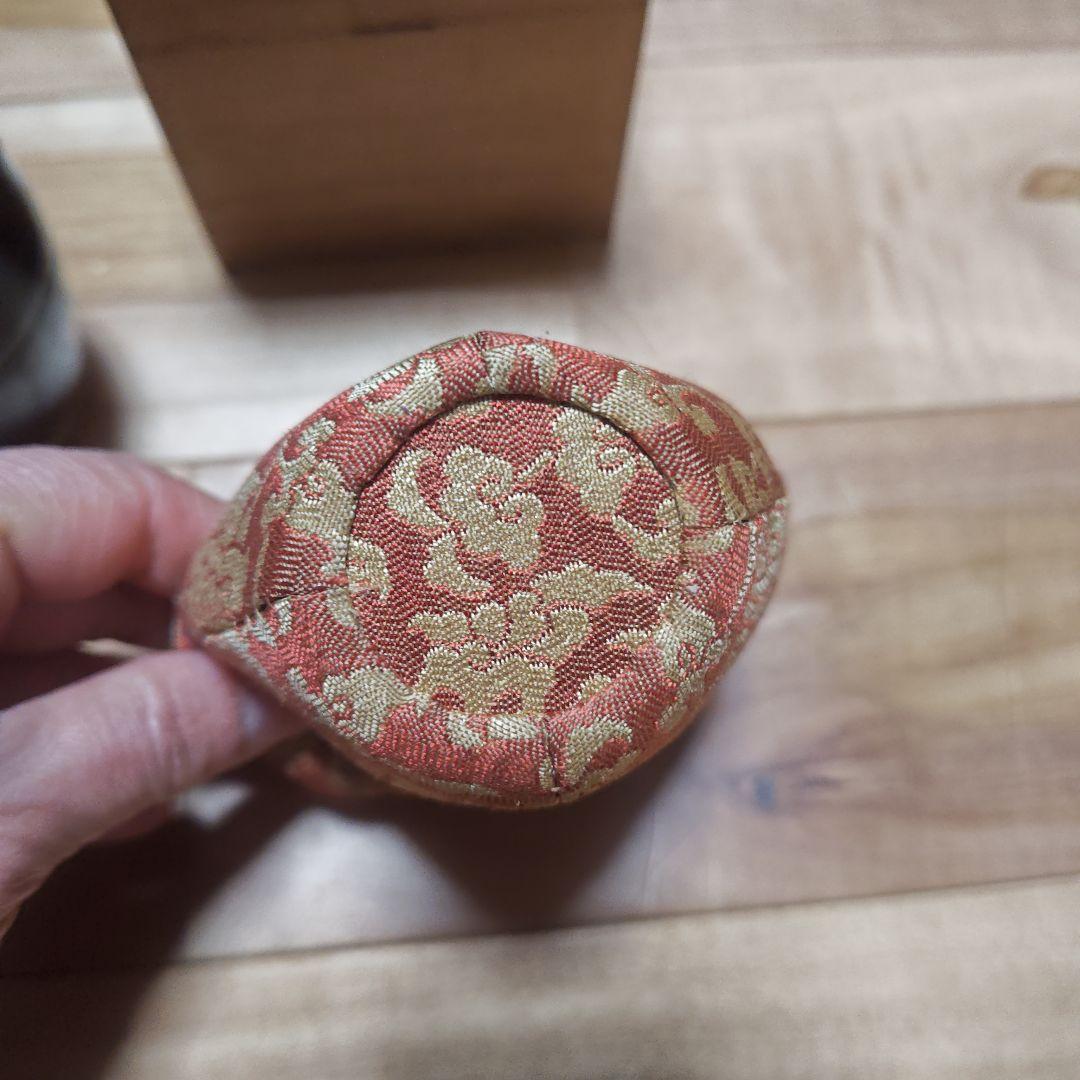 美品　膳所焼　茶入　淡海ぜぜ　陽炎園