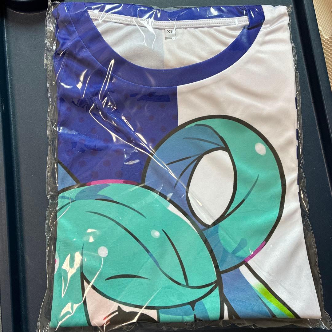 初音ミク 中日ドラゴンズ フルグラフィックTシャツ 種類：XLサイズ