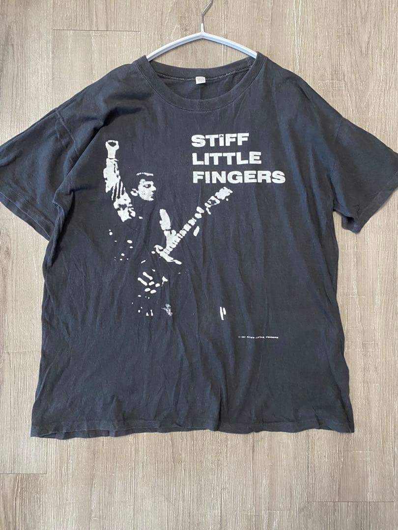 90s ヴィンテージ　STIFF LITTLE FINGERS 来日記念Tシャツ
