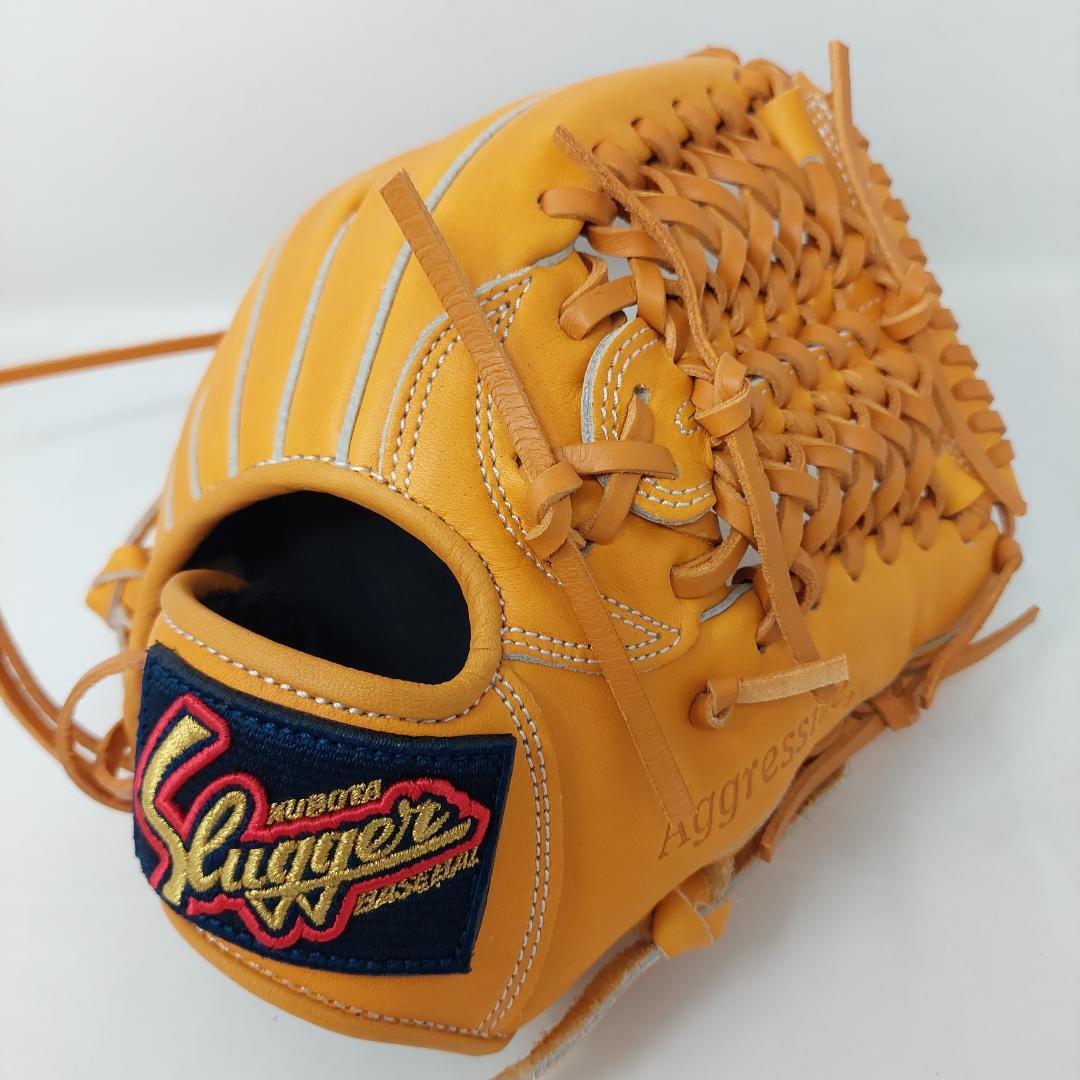 久保田スラッガー 少年軟式グラブ KSN-J6V オレンジ 右投げ