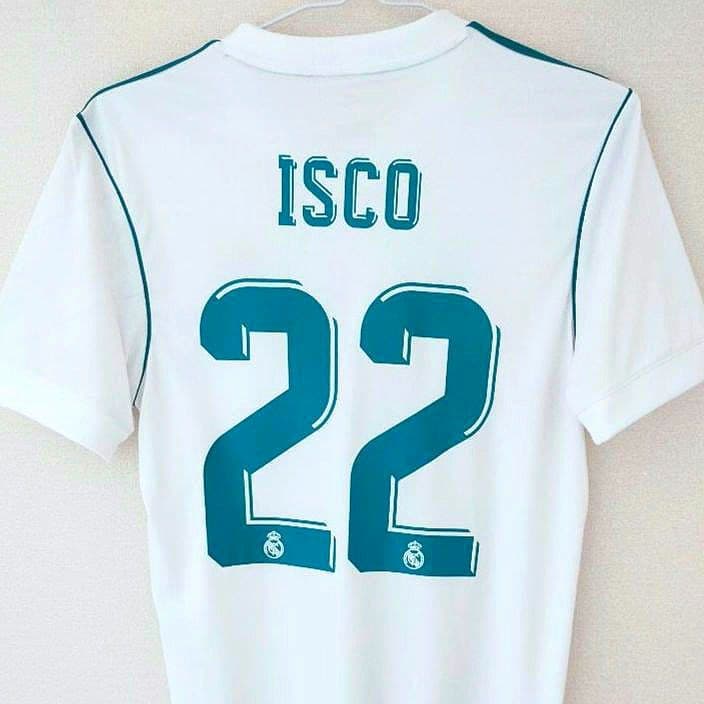 【レア】レアルマドリード イスコ 17/18シーズン ユニフォーム Sサイズ