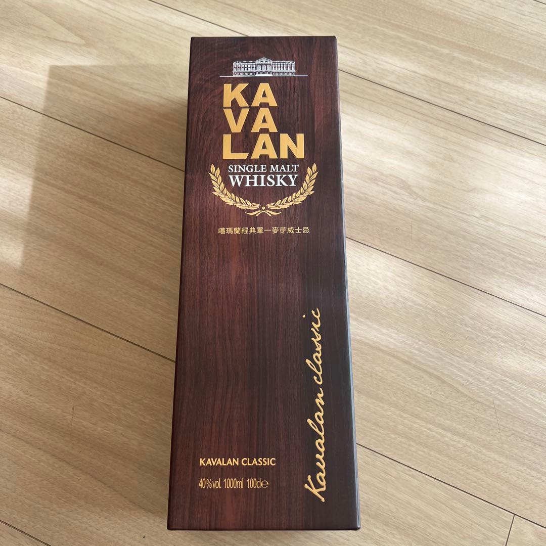 KAVALAN CLASSIC シングルモルトウイスキー 1000ml