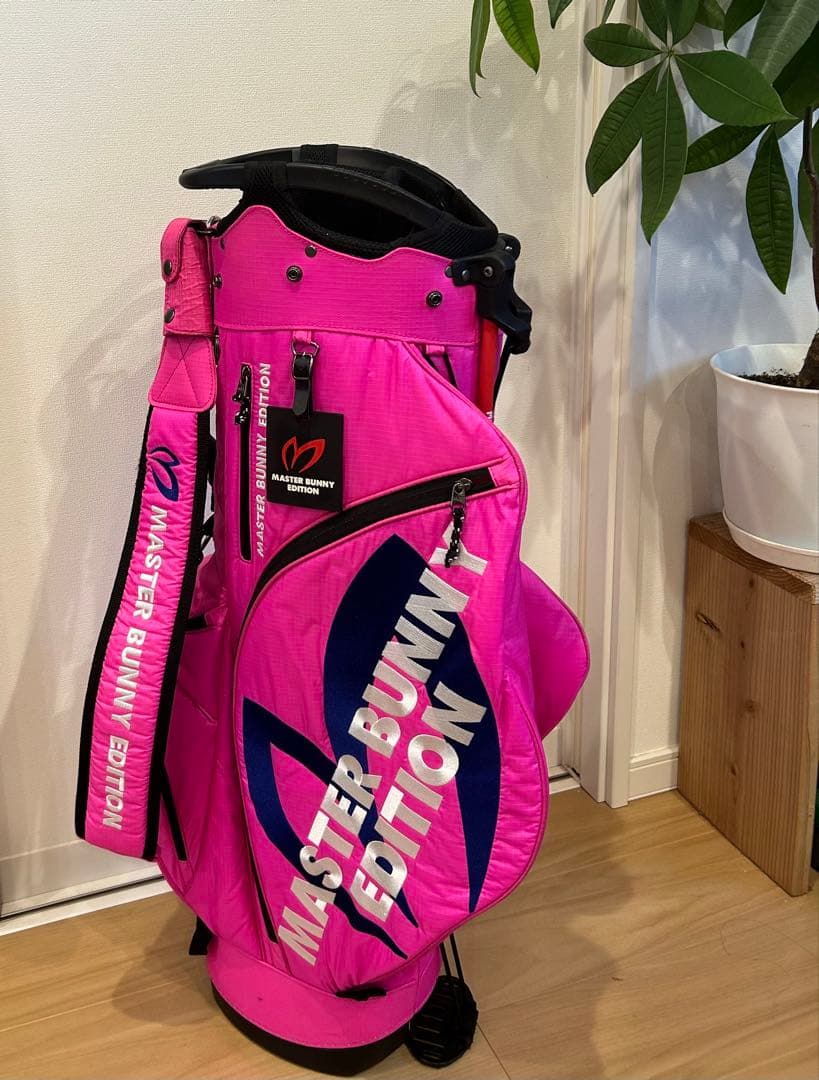 良品　レディース　マスターバニー　パーリーゲイツ　スタンド　キャディバッグ