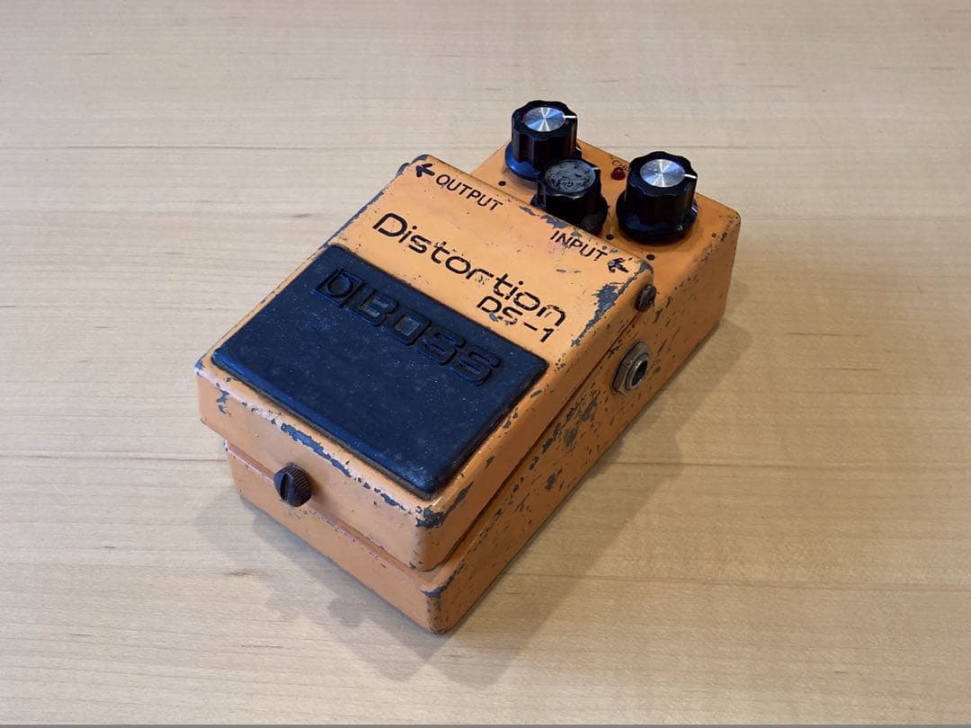 BOSS DS-1 最初期 7200 1978年7月 銀ネジ スケルトンスイッチ