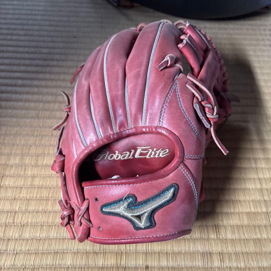 Global Elite ∞ 軟式内野用グラブ　菊池型　ラディッシュ　10周年