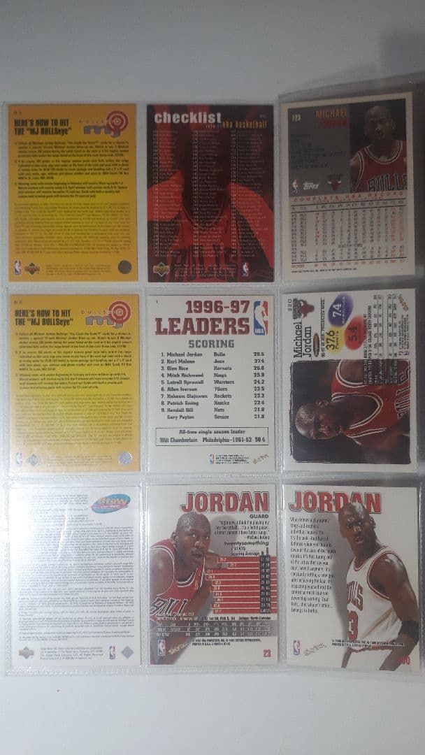 マイケル・ジョーダン　NBA  カード