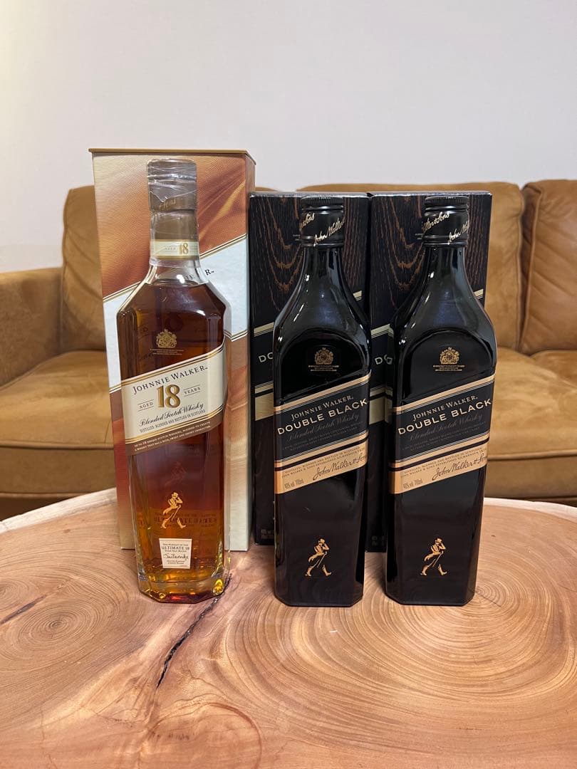 ジョニーウォーカー 18年 & ダブルブラック セット