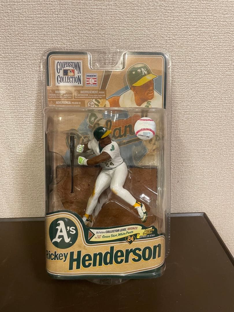 Rickey Henderson マクファーレンフィギュア　アスレチックス