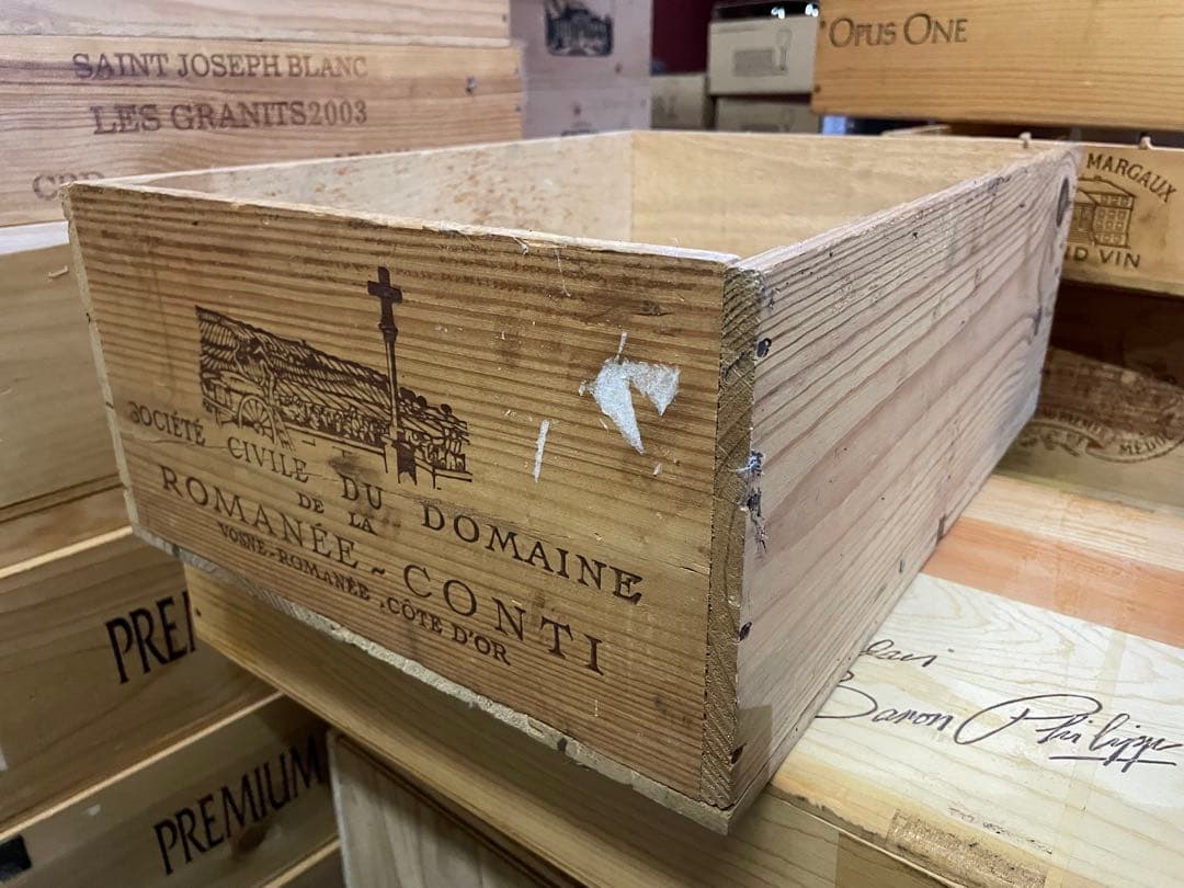 希少！　ロマネ・コンティ 木箱