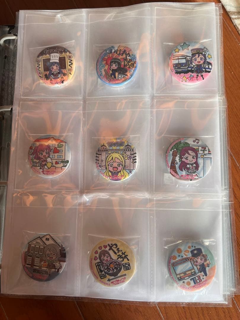 まちあるき缶バッジ　118点