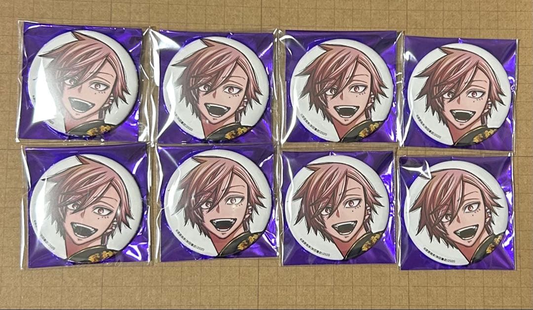 桃源暗鬼 秋田書店 アフターコミケ107 花魁坂京夜 缶バッジ 8個