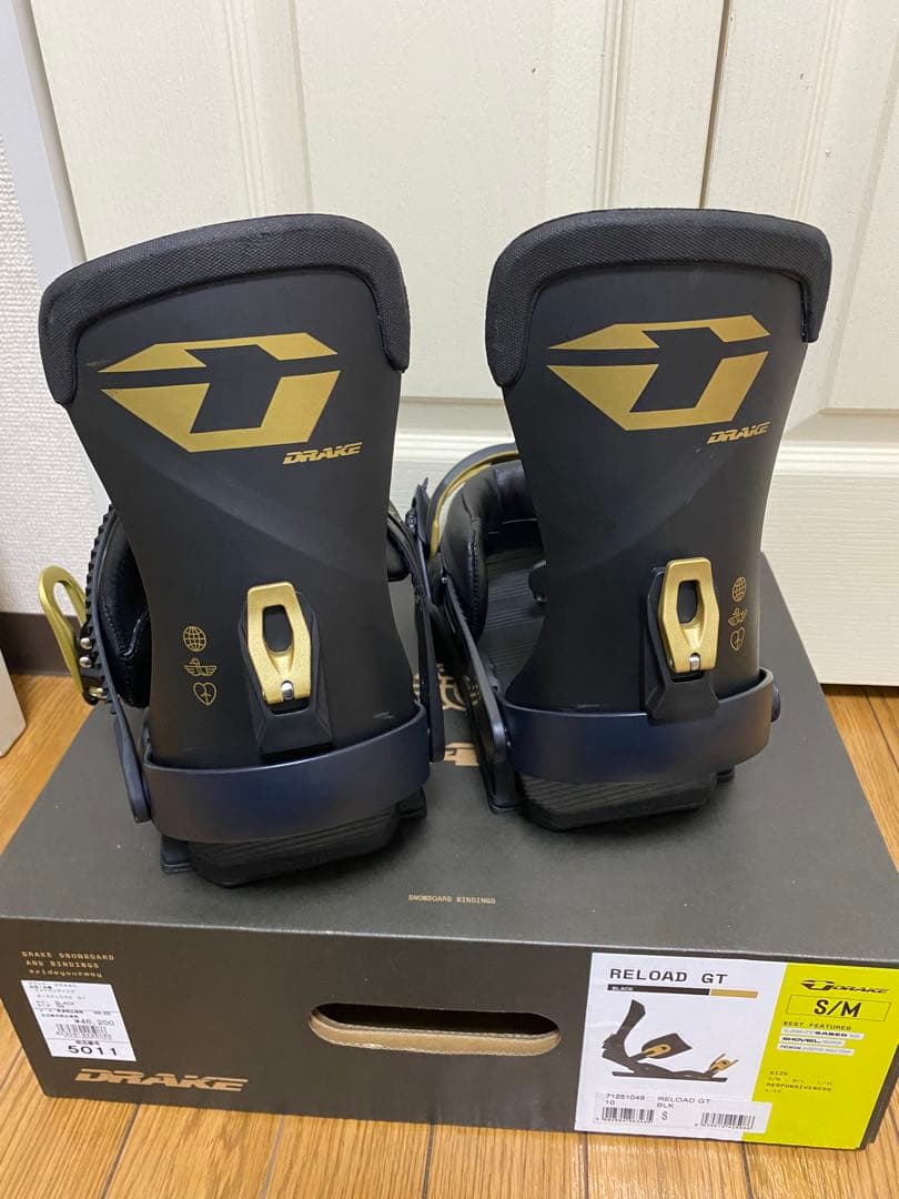 RELOAD GT ビンディング S/M ブラック/ゴールド