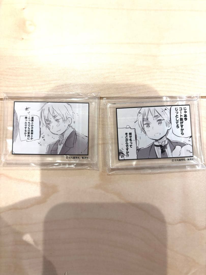 ヘタリア　コマアクリル　イギリス　カフェ