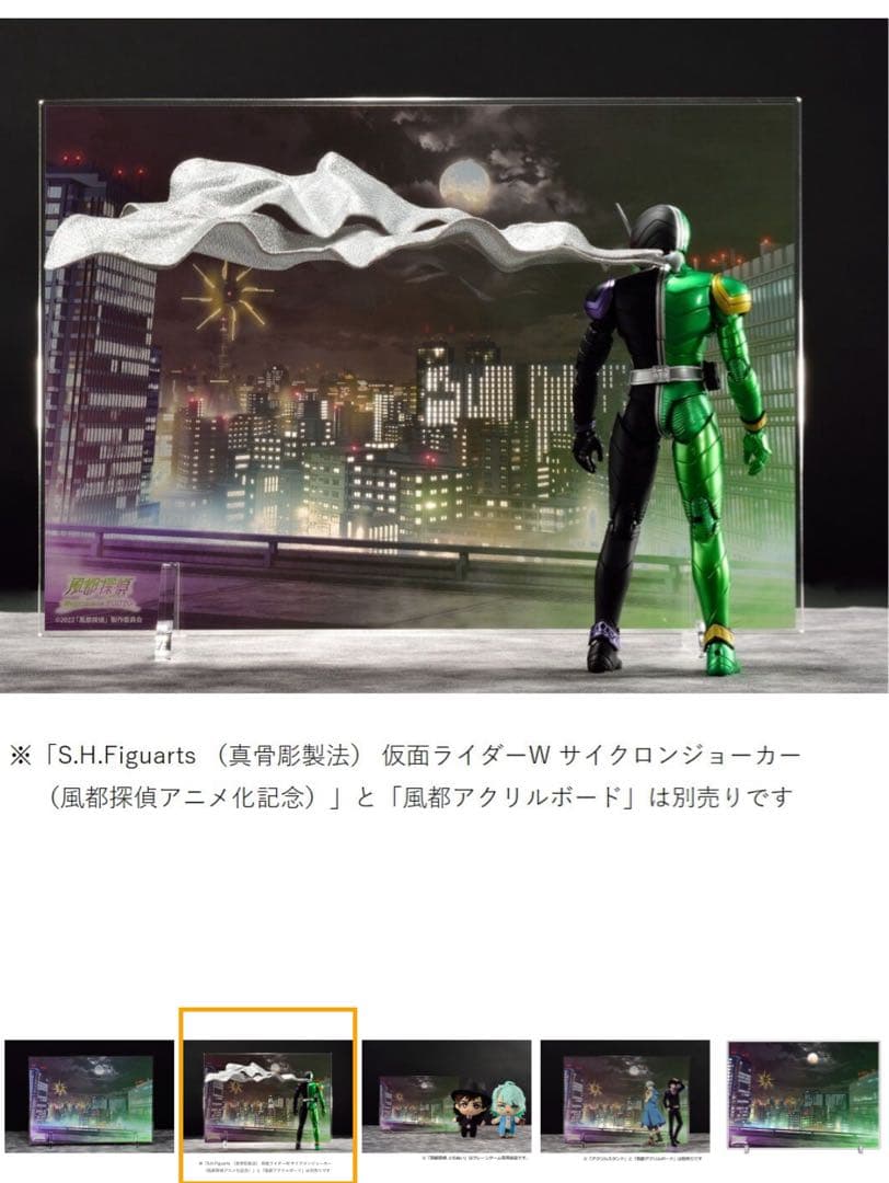 S.H.Figuarts（真骨彫製法） 仮面ライダーW風都探偵セット