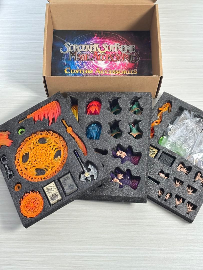 S.H.Figuarts MAFEX ドクターストレンジ フィギュア カスタム