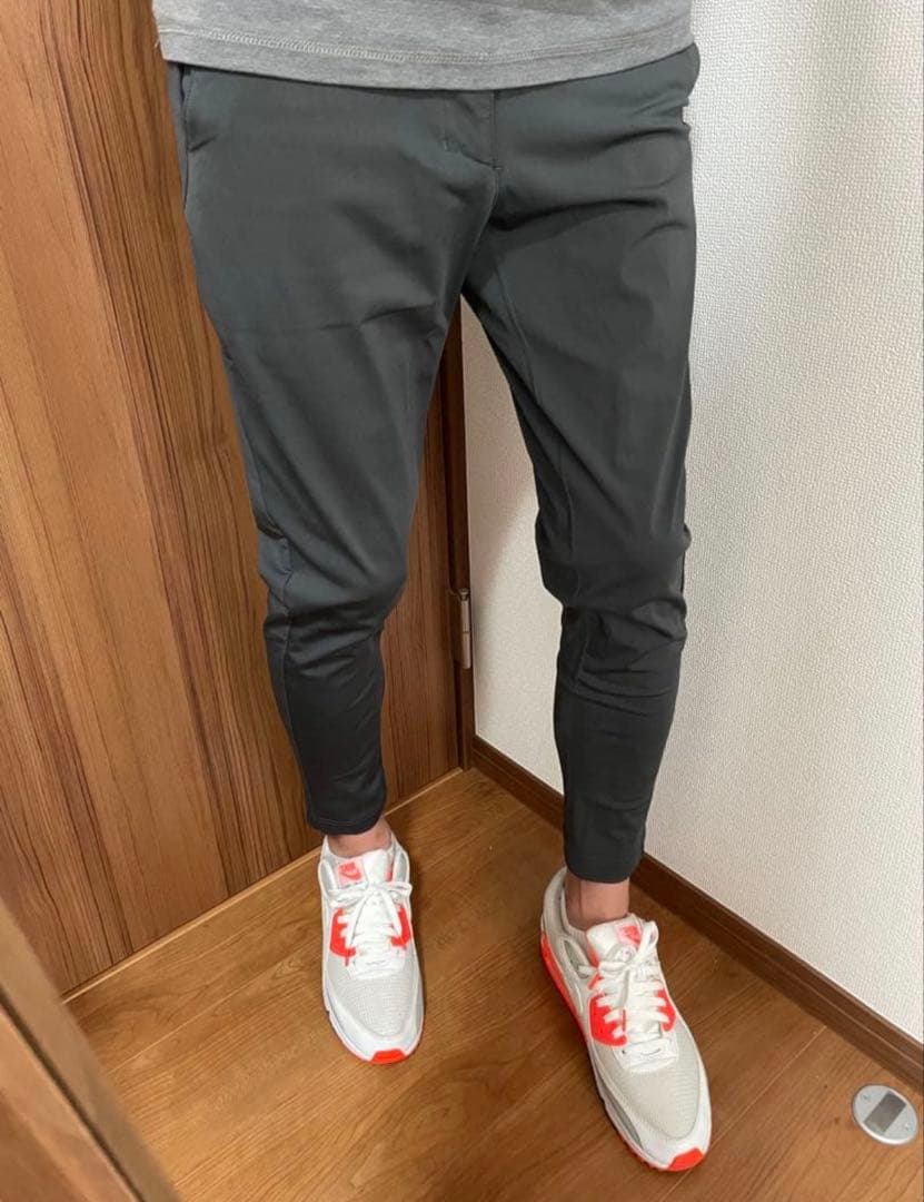 未使用　TFW49 アンクルスリムパンツ　チャコール　M ゴルフ