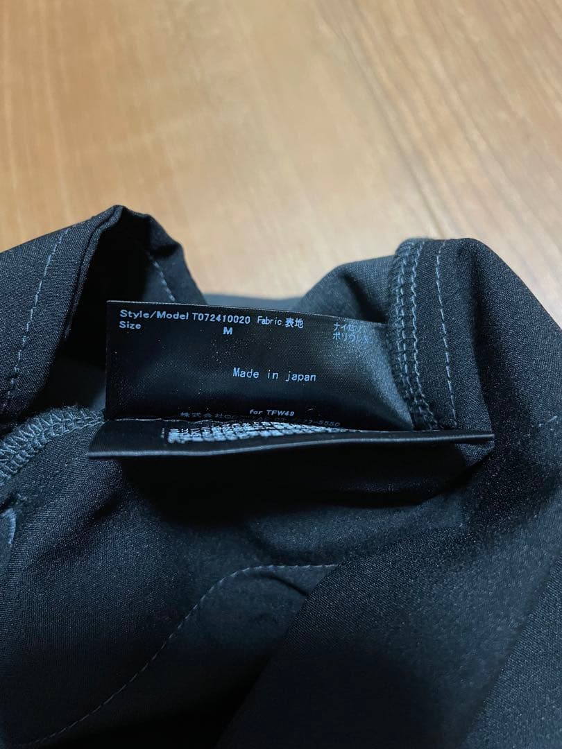 未使用　TFW49 アンクルスリムパンツ　チャコール　M ゴルフ