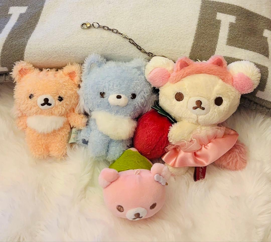 コリラックマ♡サクラノコリス♡アオイコオオカミ♡さくらもちリラックマ♡まとめ売り