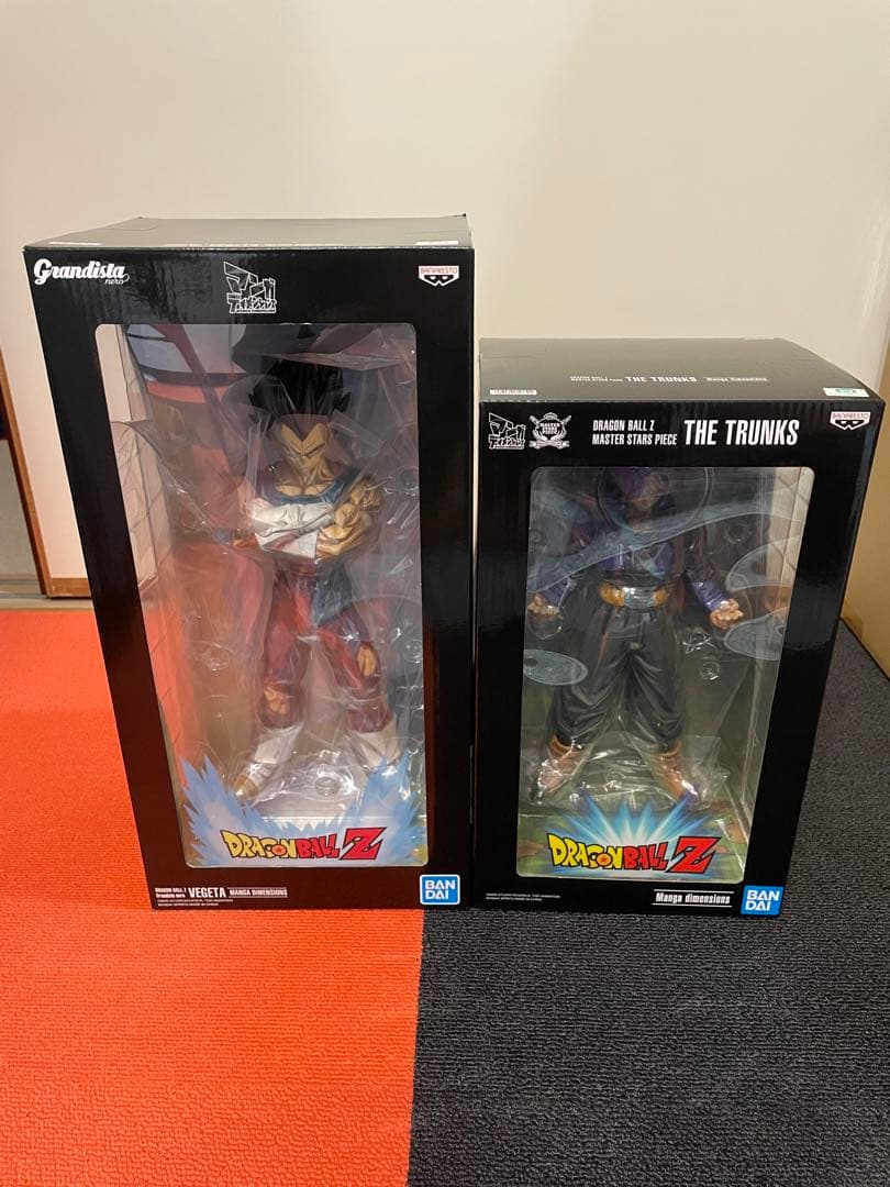 ドラゴンボールZ マンガディメンションズ ベジータ、トランクス　２体セット
