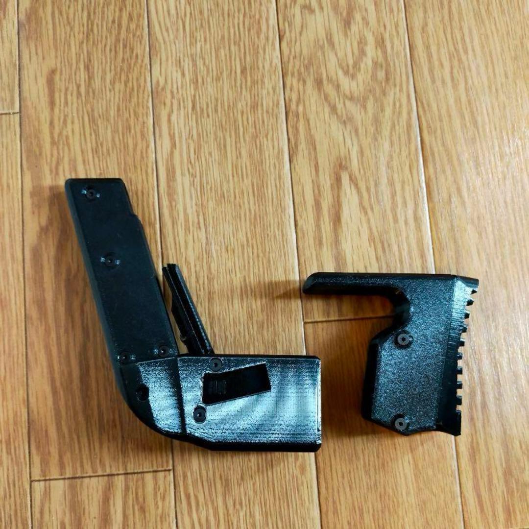 エアコキガバメントHG用MP5マガジンアダプター＆ストックパーツ