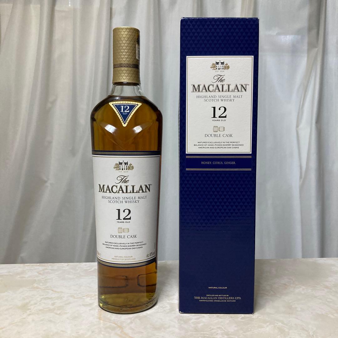 マッカラン　MACALLAN 12年　ダブルカスク　700ml 未開栓