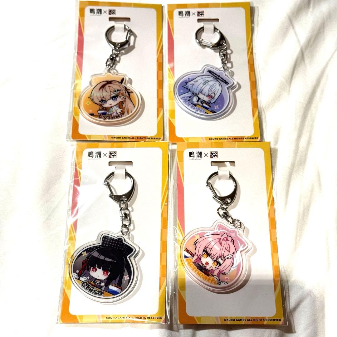 【海外かつやコラボ】鳴潮　台湾限定　ランダムアクリルキーホルダー　コンプセット