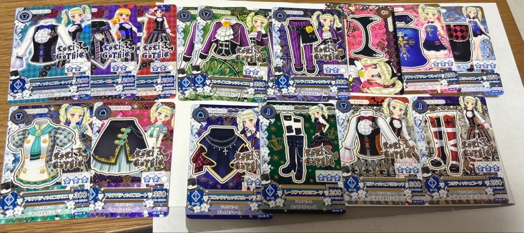 アイカツ 初期カード ロリゴシック 藤堂ユリカ
