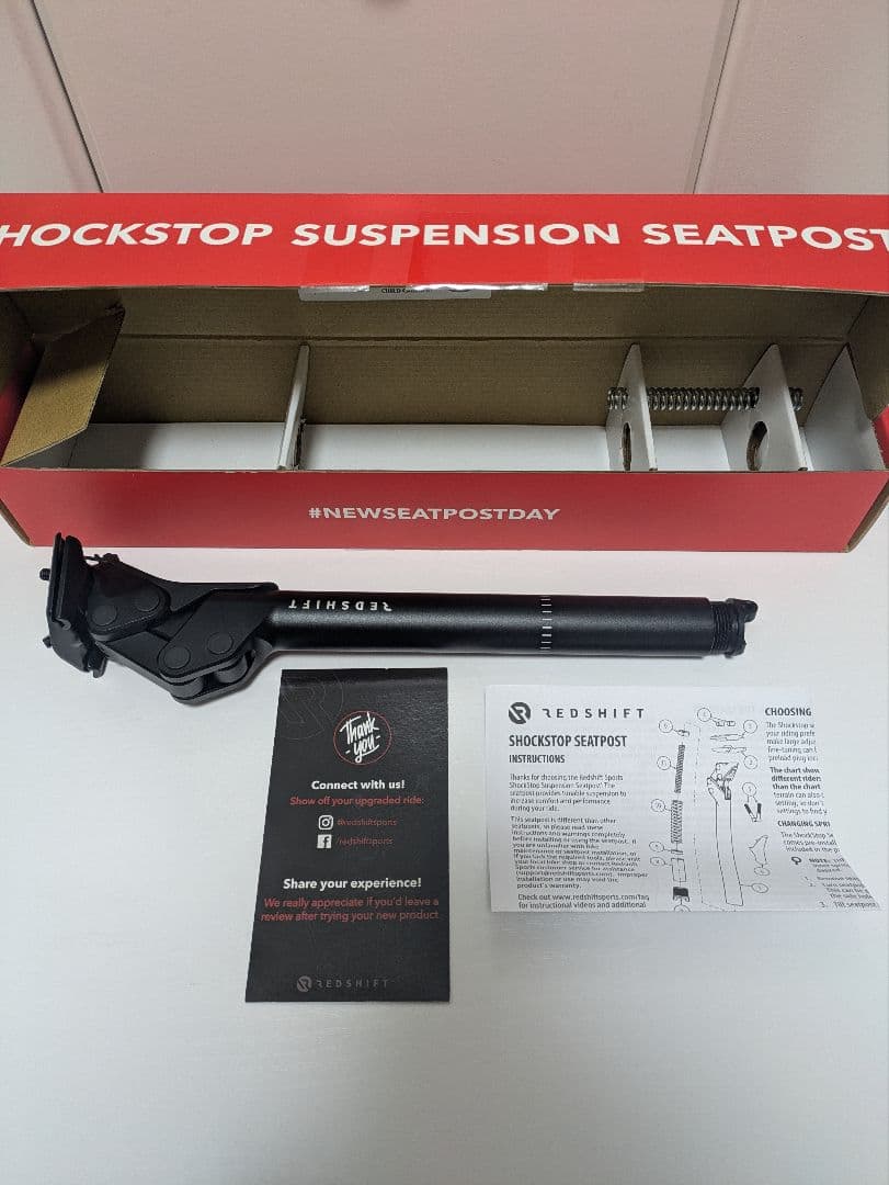 レッドシフト サスペンション シートポスト 27.2x280mm