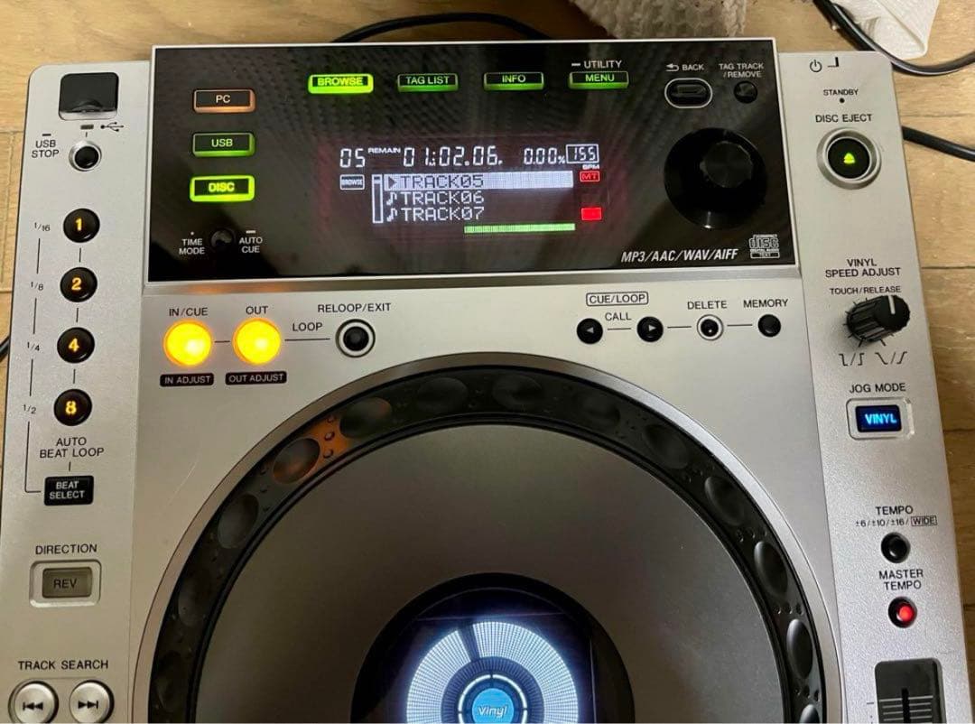 Pioneer CDJ850 メンテナンス済み