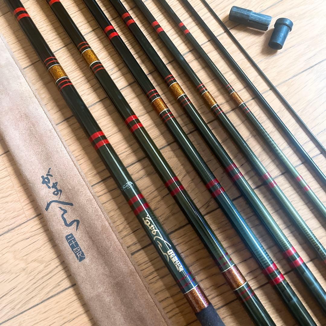 超希少　がまかつ がまへら へら竿　24尺 和竿